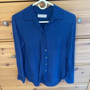 Everlane Silk Button-Down Blouse - Sz 0